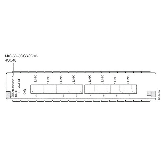 Juniper MIC-3D-8OC3OC12-4OC48 Juniper MIC-3D-8OC3OC12-4OC48